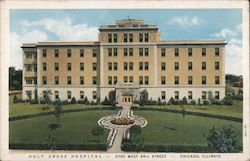 Holy Cross Hospital Postcard