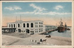 Commonwealth Pier Boston, MA Postcard Postcard Postcard