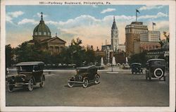 Parkway Boulevard Philadelphia, PA Postcard Postcard Postcard