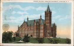 Crouse College, Syracuse University New York Postcard Postcard Postcard