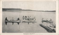 Thompson's Lake Thompsons Lake, NY Postcard Postcard Postcard