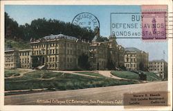 Affiliated Colleges UC Extension San Francisco, CA Postcard Postcard Postcard