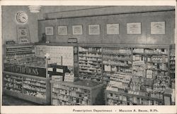 Rex Drugs Prescription Department Los Angeles, CA Postcard Postcard Postcard