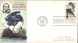 John James Audubon Artist Naturalist First Day Covers First Day Cover First Day Cover First Day Cover