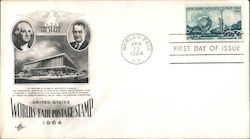 United States Worlds Fair Postage Stamp 1964 First Day Covers First Day Cover First Day Cover First Day Cover