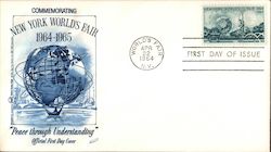 New York World's Fair First Day Covers First Day Cover First Day Cover First Day Cover