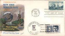 New York World's Fair 1964 1965 Peace Through Understanding First Day Cover