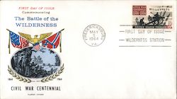 The Battle of the Wilderness Civil War Centennial First Day Cover