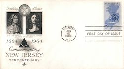 New Jersey Tercentenary 1664-1964 First Day Covers First Day Cover First Day Cover First Day Cover