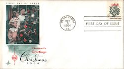 Season's Greetings Christmas 1964 First Day Cover