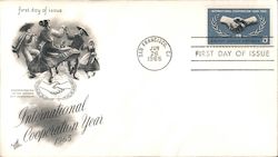 International Cooperation Year 1965 First Day Cover