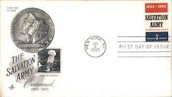 The Salvation Army Centennial 1865-1965 First Day Covers First Day Cover First Day Cover First Day Cover