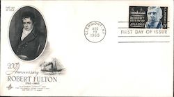 Robert Fulton 200th Anniversary First Day Cover