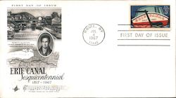 Erie Canal Sesquicentennial First Day Cover