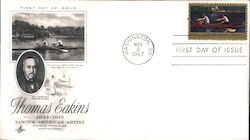 Thomas Eakins 1844-1916 Famous American Artist First Day Cover