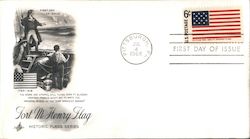 Fort McHenry Flat Historic Flag Series First Day Cover