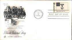 Rhode Island Flag Historic Flags Series First Day Covers First Day Cover First Day Cover First Day Cover