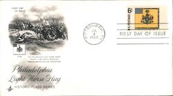 Philadelphia Light Horse Flag Historic Flags Series First Day Cover