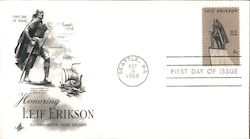 Honoring Leif Erikson First Day Cover