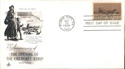 75th Anniversary of Opening of the Cherokee Strip First Day Cover