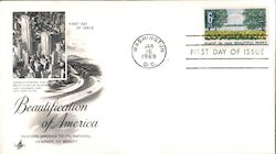 Beautification of America First Day Covers First Day Cover First Day Cover First Day Cover