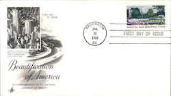 Beautification of America First Day Cover