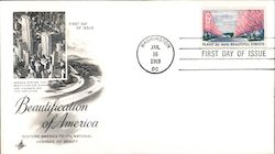 Beautificaion of America Restore America to Its National Heritage of Beauty First Day Cover