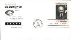 Dwight David Eisenhower 1890-1969 First Day Cover