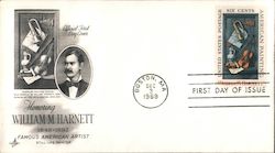 William M. Harnett First Day Covers First Day Cover First Day Cover First Day Cover