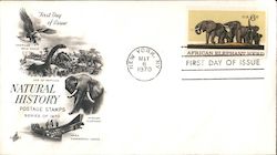 Natural History Postage Stamps Series of 1970 First Day Covers First Day Cover First Day Cover First Day Cover