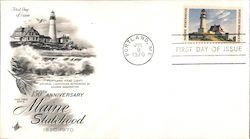 150th Anniversary Maine Statehood First Day Covers First Day Cover First Day Cover First Day Cover