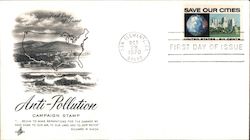 Anti-Pollution Campaign Stamp First Day Cover