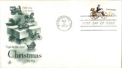 Toys in the Attic Christmas 1970 First Day Cover