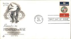 Remember the Prisons of War First Day Cover