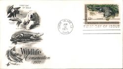 Wildlife Conservation 1971 First Day Cover