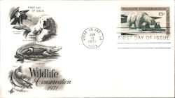 Wildlife Conservation 1971 First Day Cover