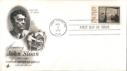 John Sloan First Day Cover