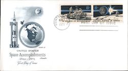 Space Accomplishments First Day Covers First Day Cover First Day Cover First Day Cover