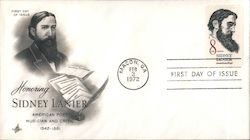 Honoring Sidney Lanier First Day Cover