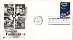 Honoring the Peace Corps First Day Cover