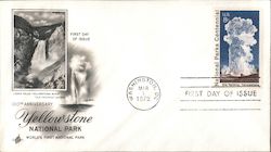 Yellowstone Nation Park World's First National Park First Day Cover