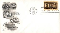 Colonial American Craftsmen American Revolution Bicentennial First Day Cover