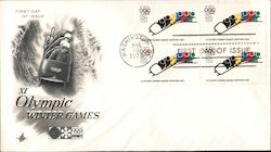 XI Olympic Winter Games First Day Covers First Day Cover First Day Cover First Day Cover