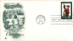 'Twas the Night Before Christmas 1972 First Day Covers First Day Cover First Day Cover First Day Cover