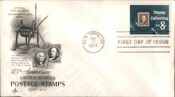 125th Anniversary United States Postage Stamps First Day Cover