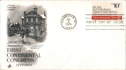 200th Anniversary First Continental Congress First Day Covers First Day Cover First Day Cover First Day Cover