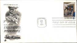 A Salute to United States Postal People First Day Covers First Day Cover First Day Cover First Day Cover