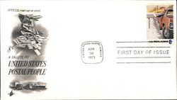 A Salute to United States Postal People First Day Cover