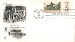 Rise of the Spirit of Independence American Revolution Bicentennial 1973 First Day Covers First Day Cover First Day Cover First Day Cover