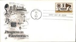 Progress in Electronics First Day Cover